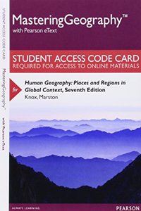 Mastering Geography with Pearson Etext -- Standalone Access Card -- For Human Geography