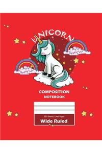 Unicorn Composition Notebook