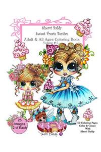 Sherri Baldy My-Besties Sweet Treats Adult coloring book