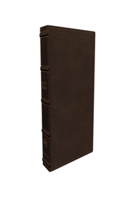 Kjv, Large Print Verse-By-Verse Reference Bible, MacLaren Series, Genuine Leather, Brown, Thumb Indexed, Comfort Print