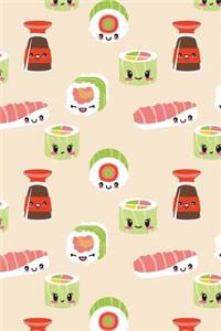 Kawaii Sushi Notebook