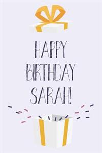 Happy Birthday Sarah