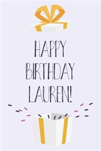 Happy Birthday Lauren