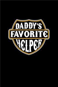 Daddy's favorite helper: Notebook Journal Diary 110 Lined pages