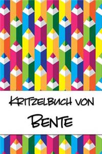 Kritzelbuch von Bente