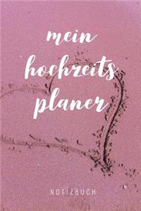 Mein Hochzeitsplaner Notizbuch