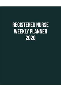 Registered Nurse Weekly Planner 2020