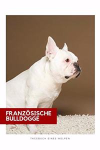 Französische Bulldogge Tagebuch eines Welpen