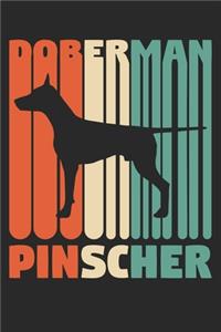 Doberman Journal - Vintage Doberman Notebook - Gift for Doberman Lovers