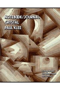 Notebook/Journal - Crystal - Paul Klee