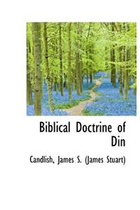 Biblical Doctrine of Din