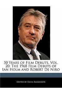 50 Years of Film Debuts, Vol. 20
