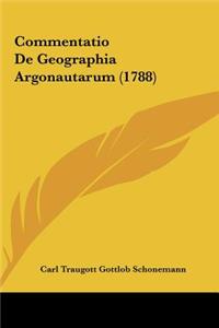 Commentatio de Geographia Argonautarum (1788)