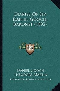 Diaries of Sir Daniel Gooch, Baronet (1892)