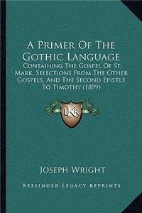 Primer Of The Gothic Language