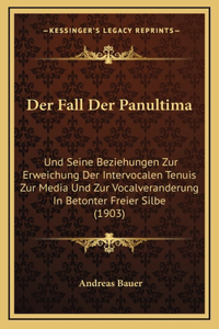 Der Fall Der Panultima