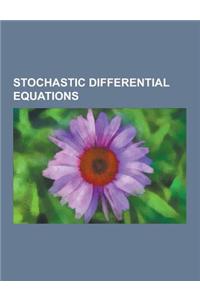 Stochastic Differential Equations