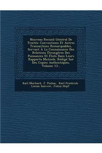 Nouveau Recueil Général de Traités
