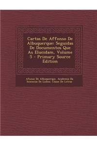 Cartas de Affonso de Albuquerque