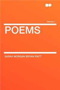 Poems Volume 1