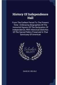 History Of Independence Hall