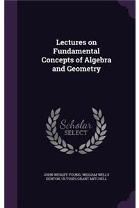 Lectures on Fundamental Concepts of Algebra and Geometry