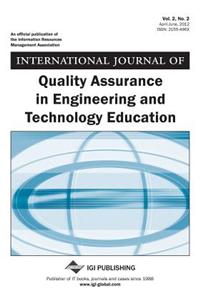 International Journal of Quality Assurance in Engineering and Technology Education, Vol 2 ISS 2