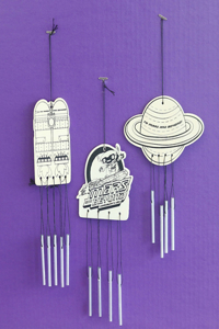 Vacation Bible School (Vbs) 2019 to Mars and Beyond Wind Chimes Craft (Pkg of 12): Explore Where God's Power Can Take You!
