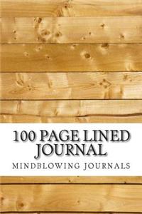 100 Page Lined Journal