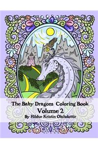 The Baby Dragons Coloring Book Volume 2