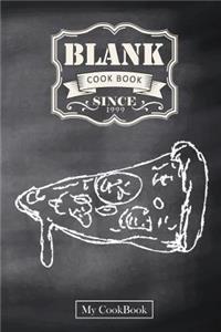 Blank Cookbook