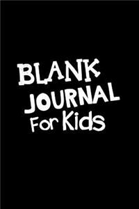 Blank Journal For Kids