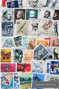 Postage Stamps Collection Journal