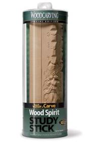 Teach Yourself to Carve Wood Spirit Study Stick