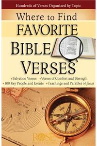 Where to Find Favourite Bible Verses (pack of 5)