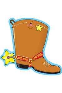 Cowboy Boot Notepad