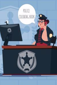 Police Coloring Book