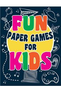 Fun Paper Games For Kids