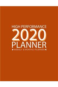 High Performance 2020 Planner Full-Year
