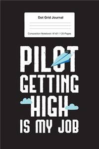 Dot Grid Journal Composition Notebook