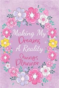 Making My Dreams A Reality Savings Planner