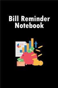 Bill Reminder Notebook