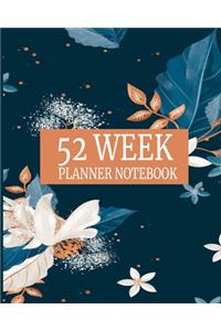 52 Week Planner Notebook