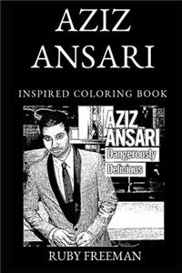 Aziz Ansari Inspired Coloring Book