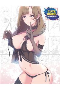 Cute Anime Coloring Book