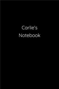 Carlie's Notebook