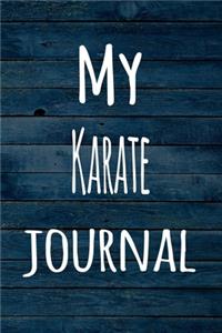 My Karate Journal