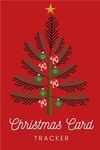 Christmas Card Address Book: 6 Years Address Book and Tracker for The Christmas Cards You Send and Receive-157 Pages-6"x9"