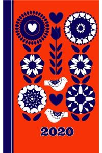 Scandinavian Floral Folk Design