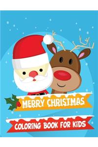 Merry Christmas Coloring Book for kids